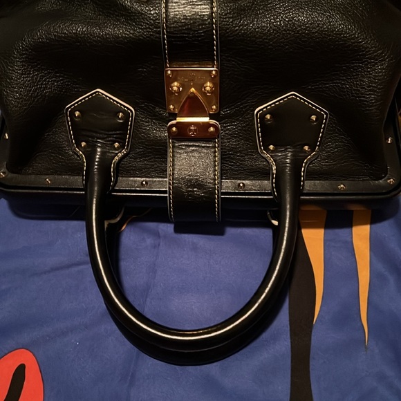 Authentic Preloved Louis Vuitton Suhali Angenieux GM Tote Hand Bag Purse - Picture 9 of 16